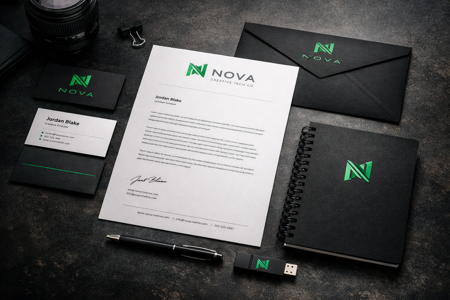 Nova Creative Tech Co. Branding