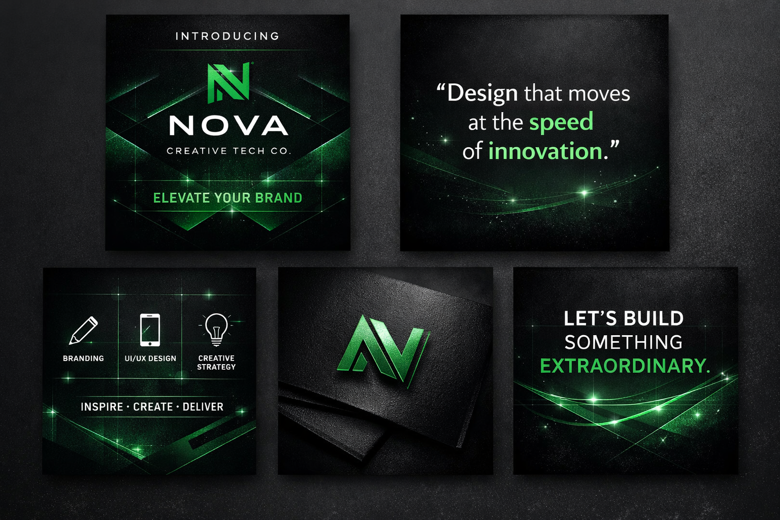 Nova Social Media Set
